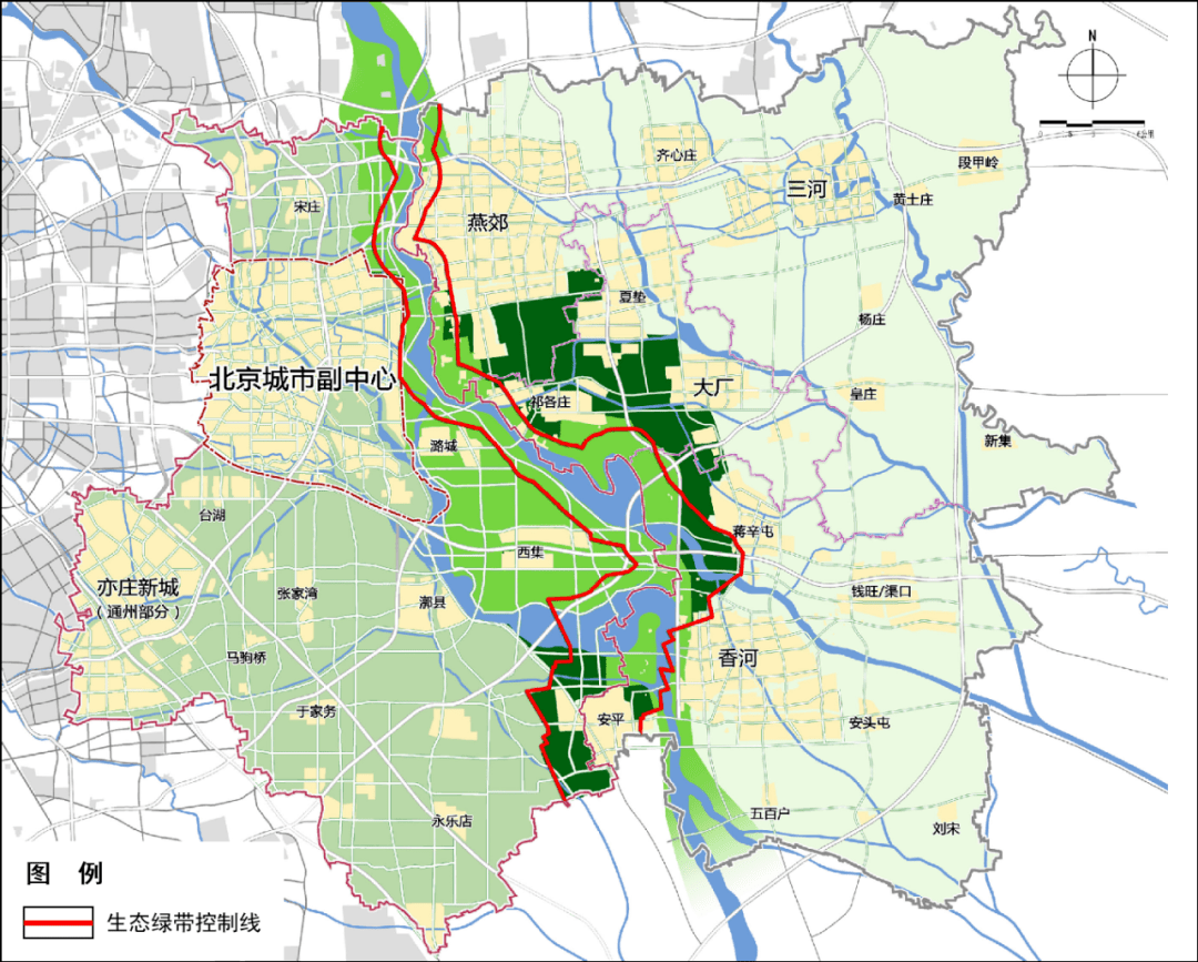 三河市总体规划图图片