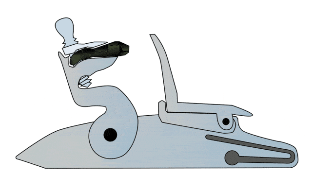 (a)枪体16世纪初欧洲人又发明了燧发枪(flintlock).