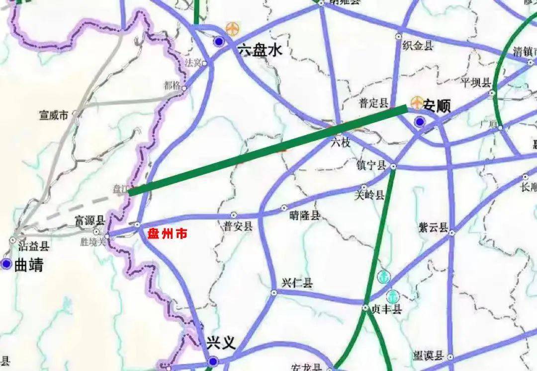 六枝至织金高速线路图图片