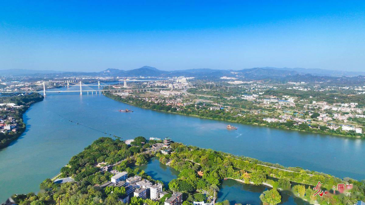 江西赣州:三江交汇景如画_胡江涛_图片_章江