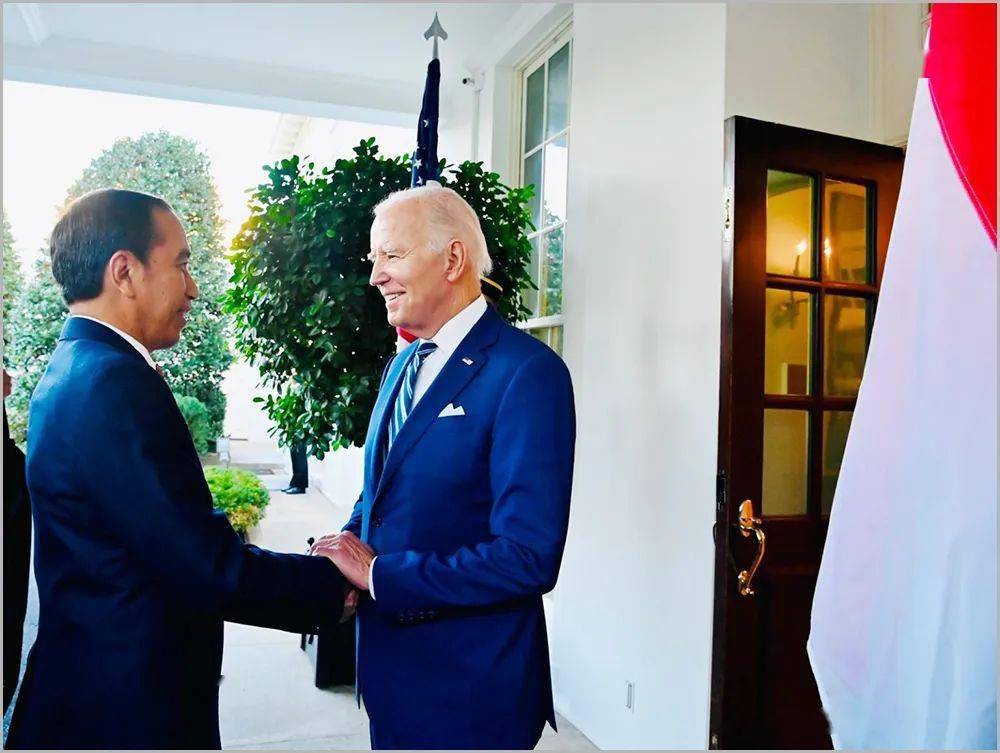佐科维与拜登会谈达致六项共识 包括提升经贸合作,能源转型等_印尼