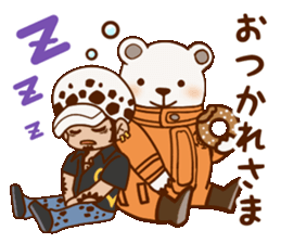 海贼王表情包|贝波与罗