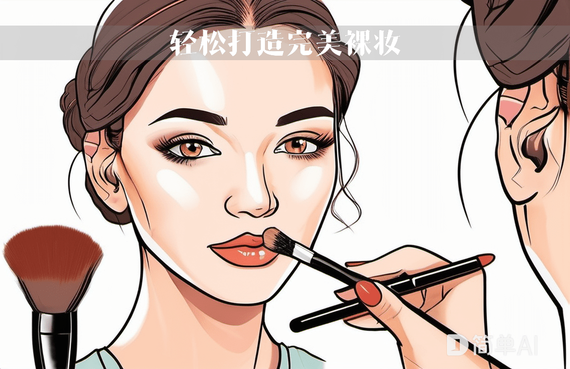 清新裸妆化妆步骤图解,让你成为五一出游焦点_清透_脸部_大自然