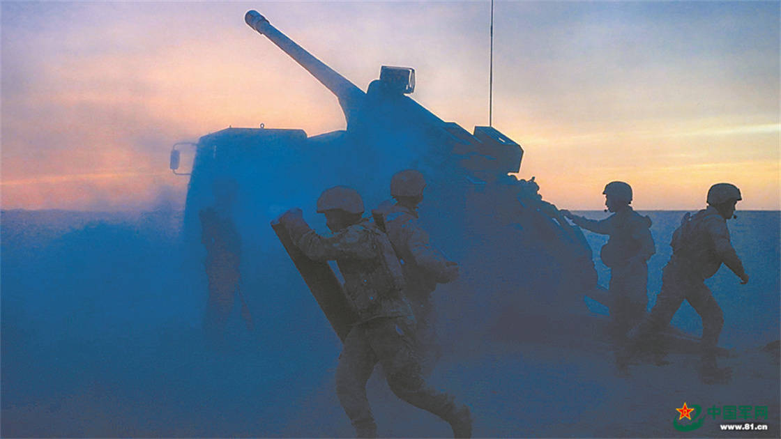 第74集团军某旅展开实战化训练_分队_火力_阵地