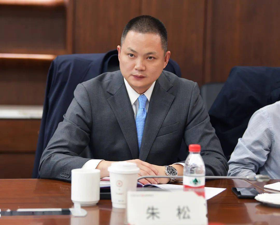 浙商银行行长张荣森会见山东国信总经理方灏,华林证券总裁朱松一行