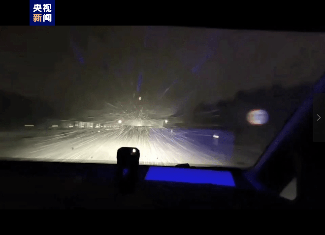 @司机朋友 出行前先查路况 降雪降温致山西部分高速封闭_入口_朔州_影响