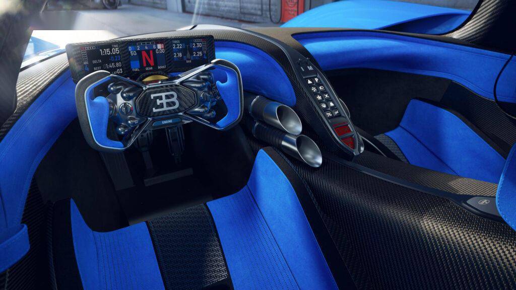 售价400 万欧元起,布加迪 bolide 超跑内饰官图发布_搜狐汽车_搜狐网