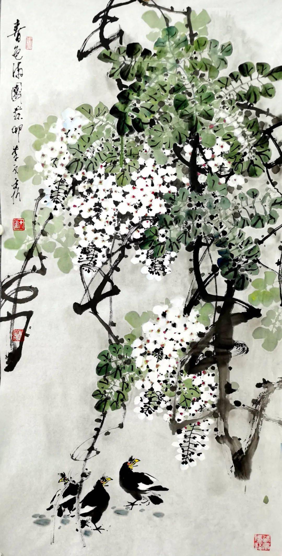 【国画天地】雅致不俗——李文秀写意花鸟画赏析