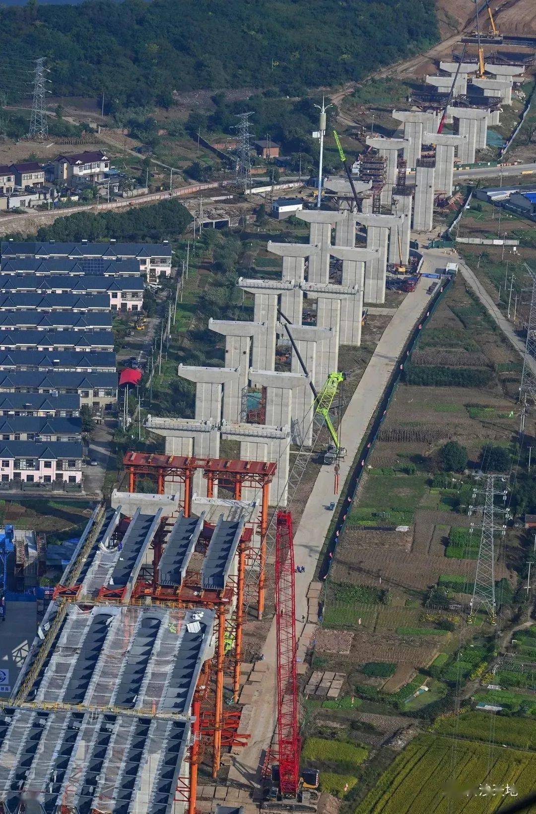 龙潭长江大桥施工图片