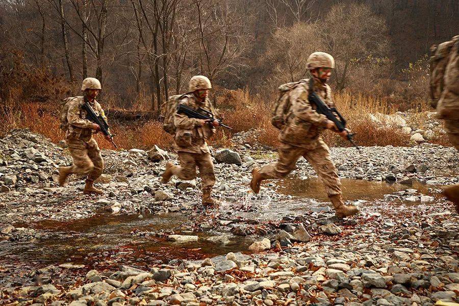 仔细看荒漠迷彩和野外丛林的组合_侦察_阵地_作战能力