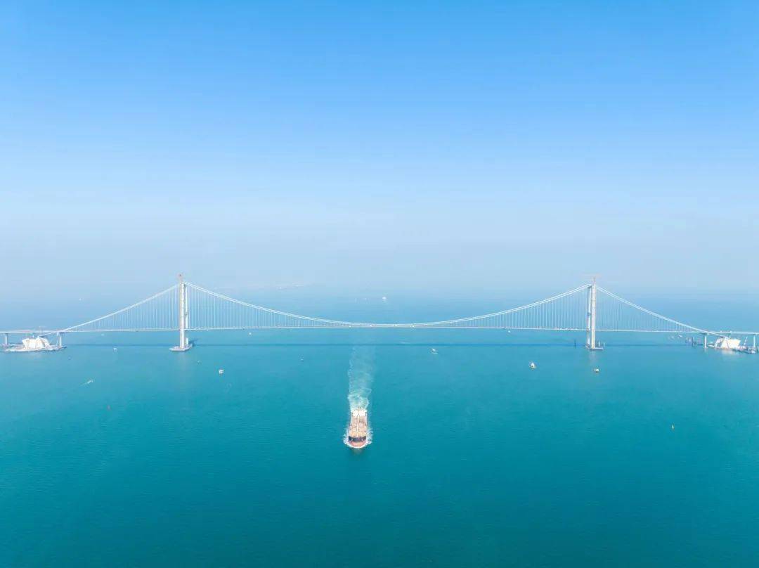 追击之游龙隐现伶仃洋 深中通道主线贯通!_建设_大桥_隧道