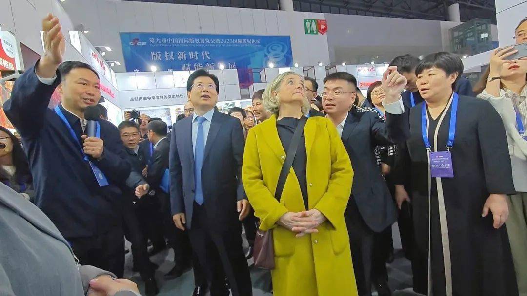 向世界知识产权组织副总干事西尔维·福尔班推荐开封,河南省委宣传部