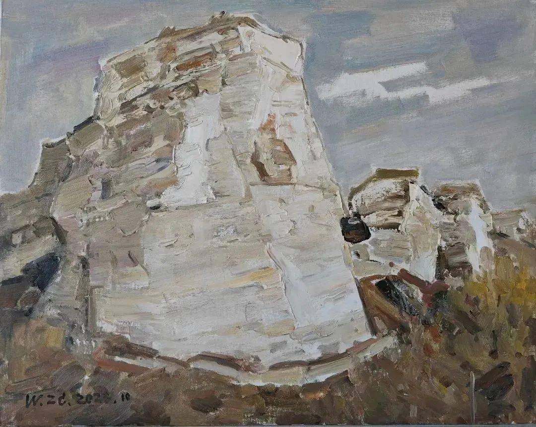 03—西安美术学院油画系民族化工作室教授,硕士生导师张建群—02