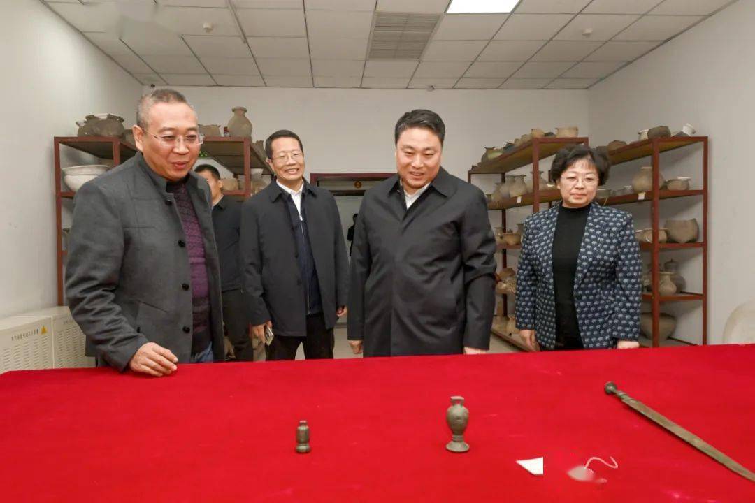 杨猛到市文旅局调研特色旅游城市规划建设工作