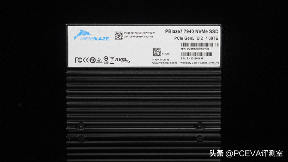 国产满血企业级PCIe 5.0 SSD：忆恒创源PBlaze7 7940评测_支持_