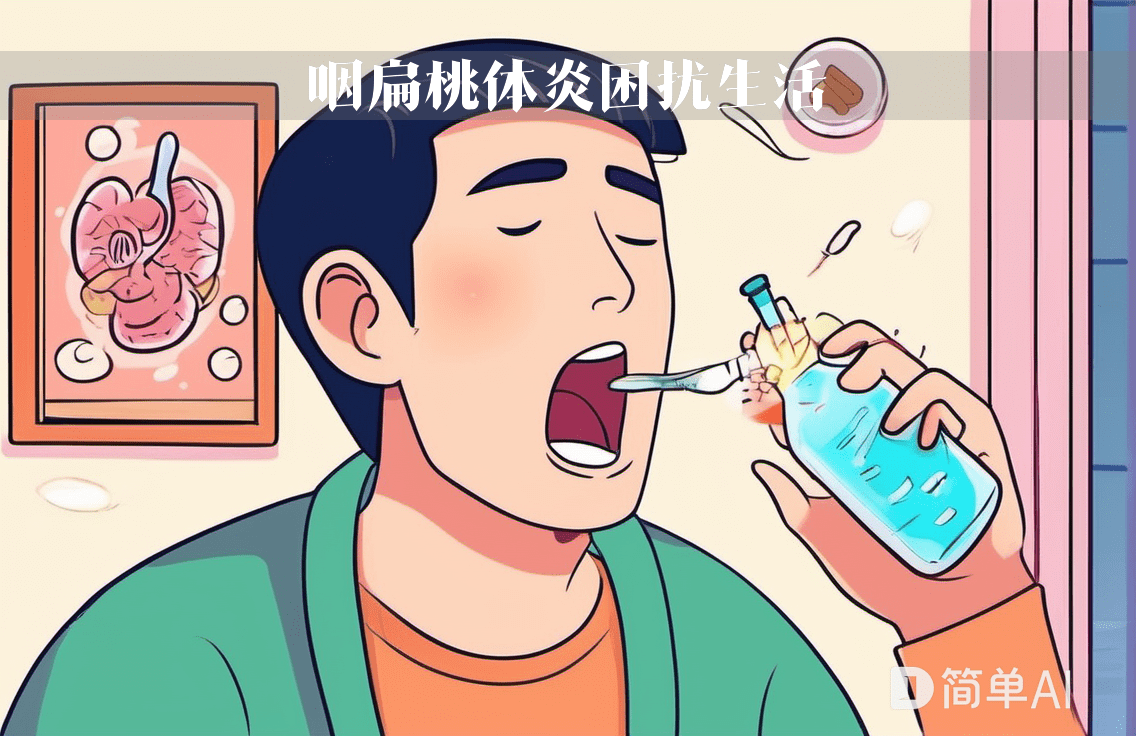 扁桃体发炎是临床上最常见的疾病之一,尤其在儿童和成人中较为常见