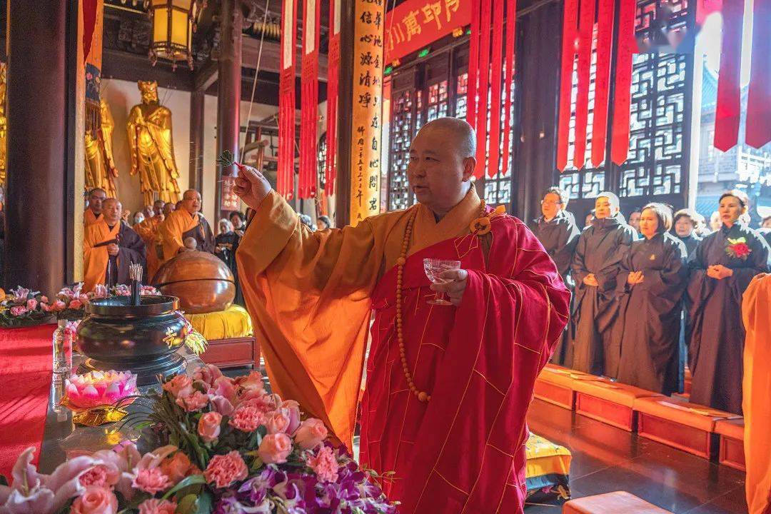 上海玉佛禅寺举行真禅长老圆寂二十八周年纪念法会