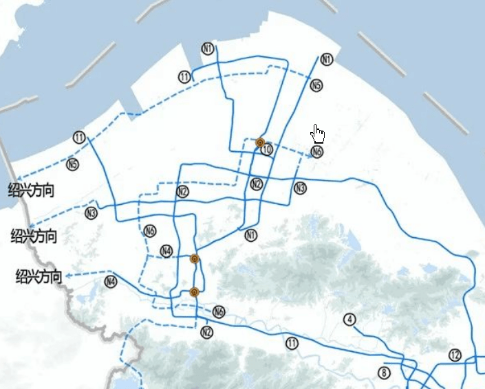 慈溪地铁规划图1号线图片