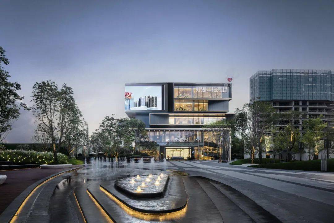 佛山保利灯湖天珺:理想城市人居的"ab面"_空间_自然_建筑