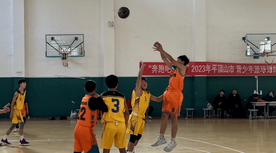 运动逐光影 初心砺前行——"奔跑吧·少年"2023年平顶山市青少年篮球