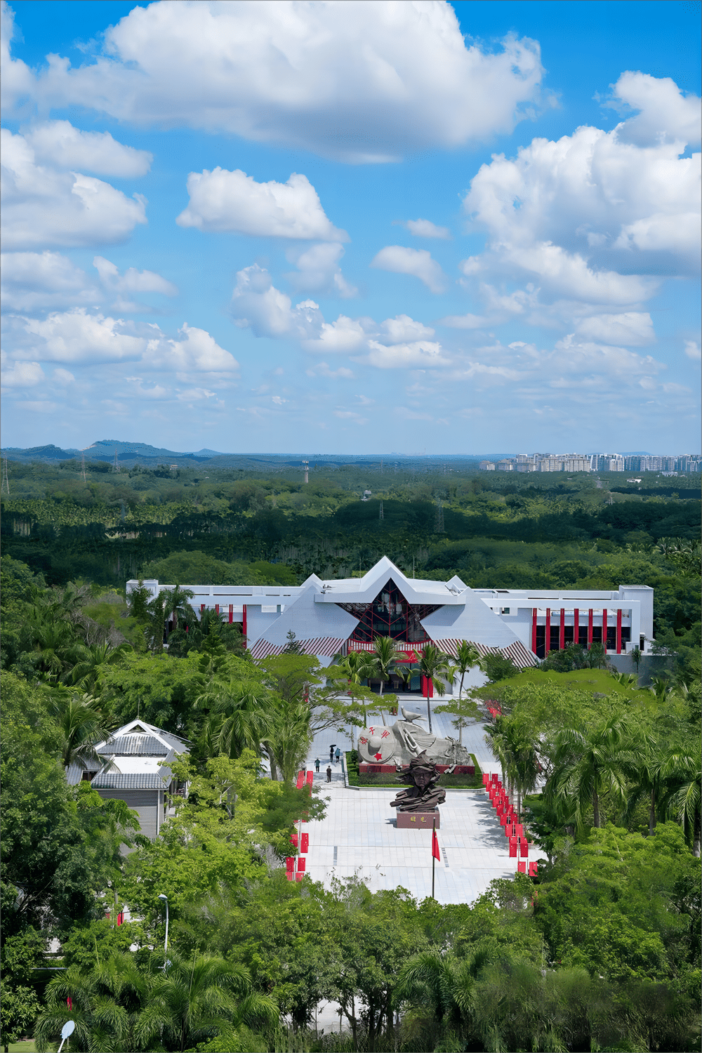 海南紅色娘子軍紀念園煥新而來~_施工_建設_項目