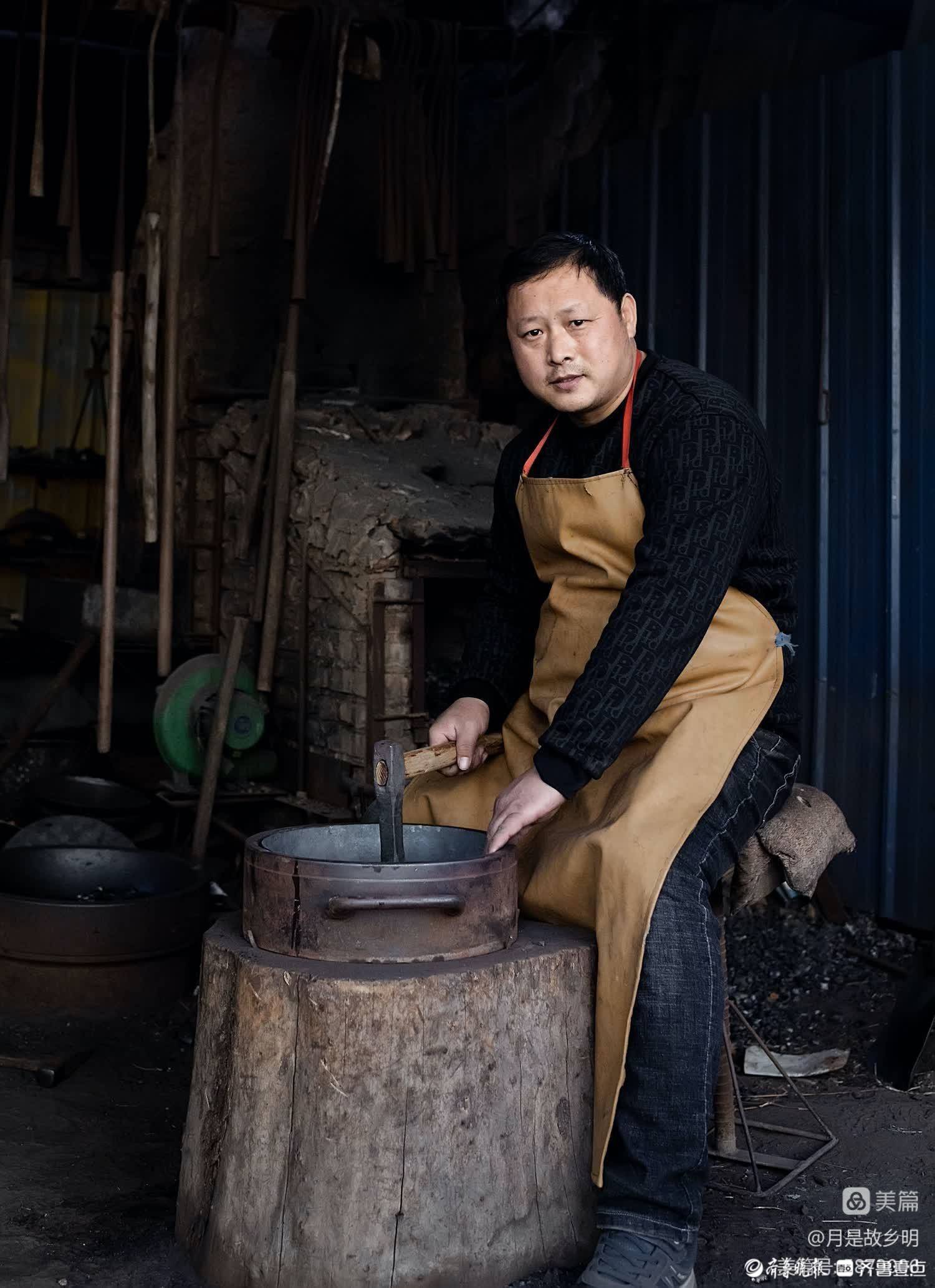 章丘铁匠世家牛家父子,一片匠心锻造铁艺_河庄村_祖祖辈辈_行业