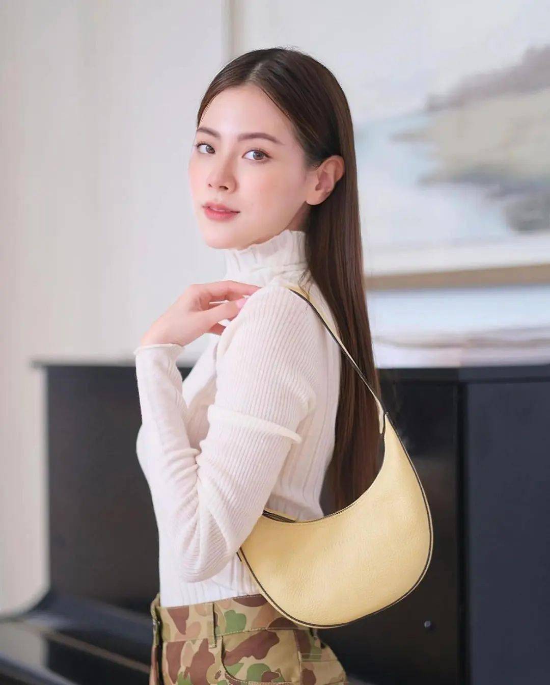 一整个爱住了,女神必备单品~泰国女明星平采娜同款!_包包_经典_品牌