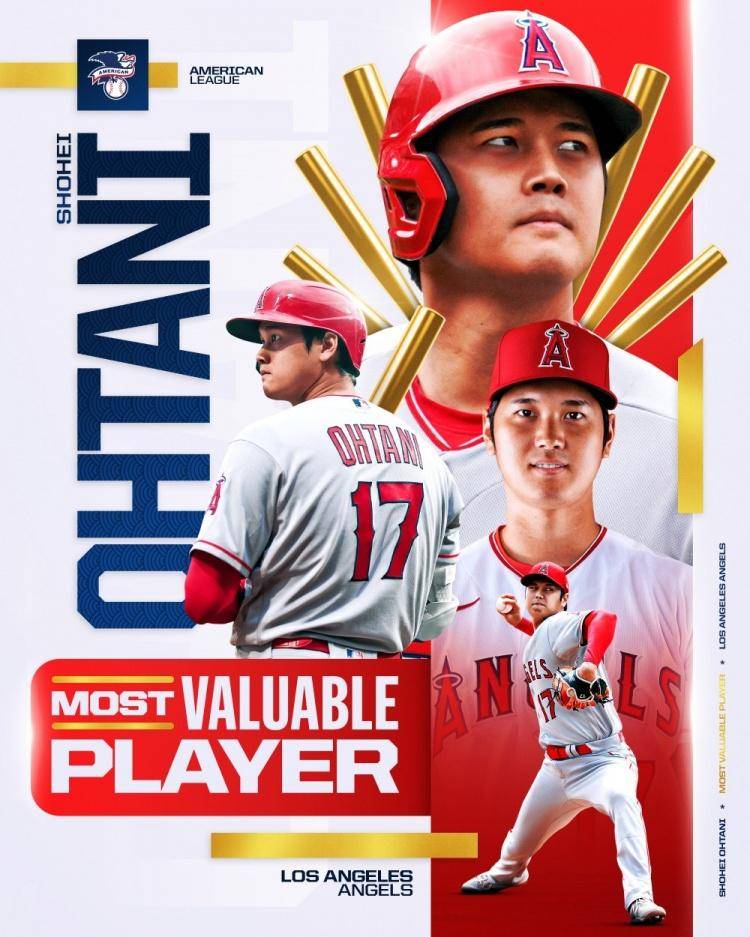 无双二刀流！大谷翔平获2023MLB美联MVP，史上首位两次全票当选_手机搜狐网