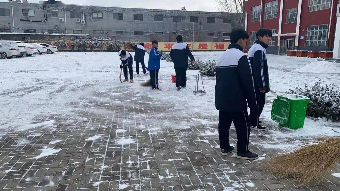 献县校园雪景合集来啦