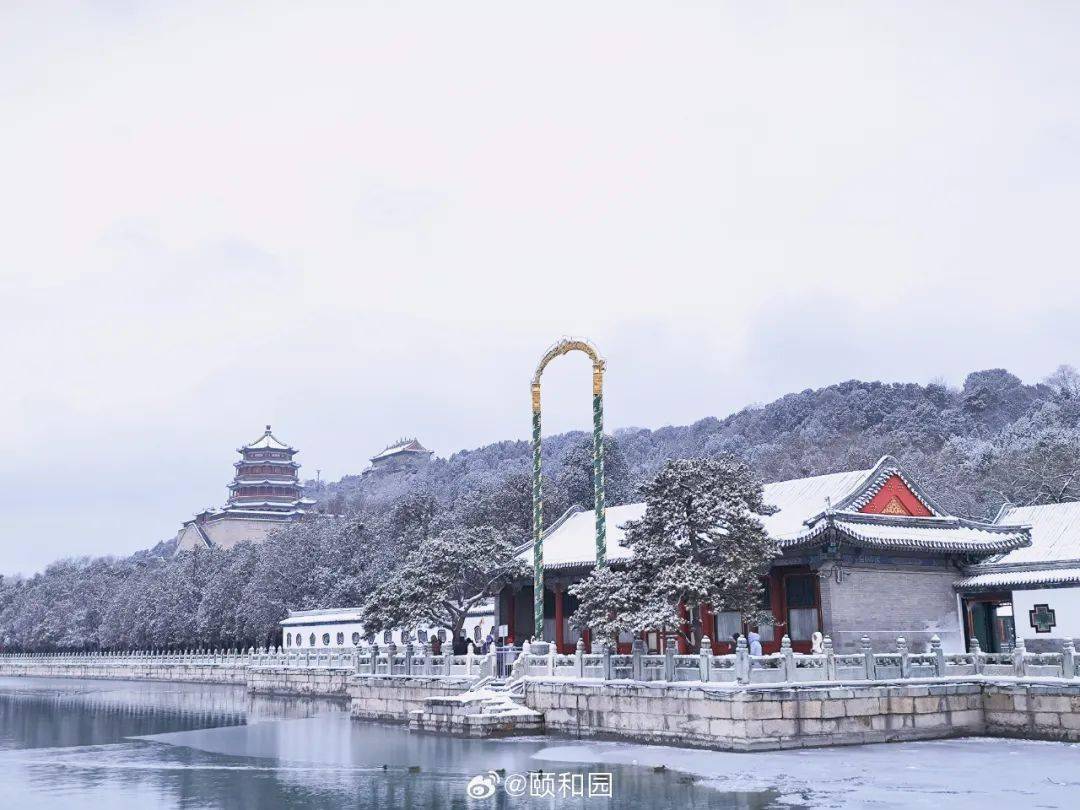 故宫 天坛 颐和园…太美!_微博_初雪_雪景