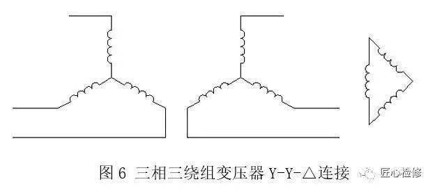 三绕组变压器原理图图片