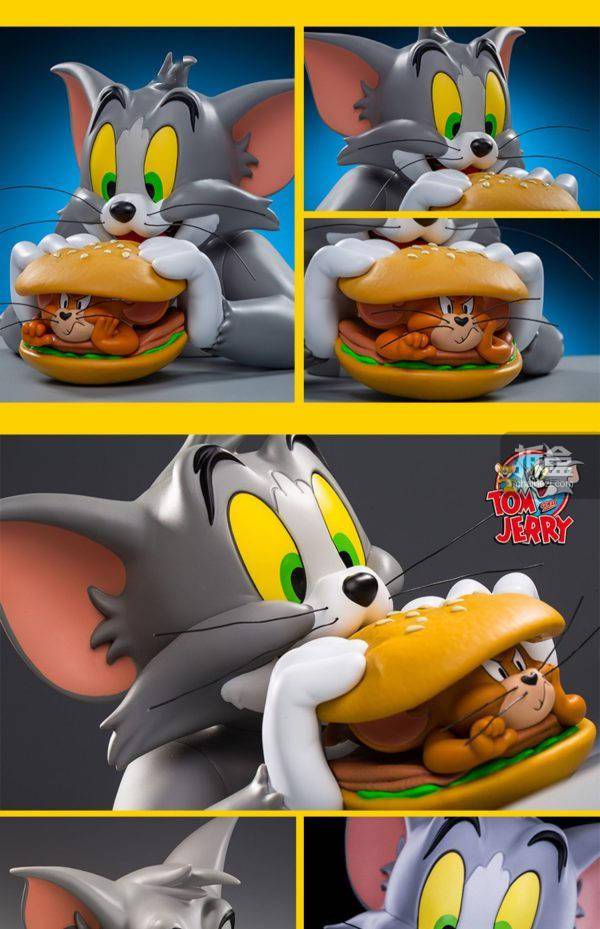 soap studio 猫和老鼠 动画正版授权汉堡半胸像 潮玩手办_官方_产品