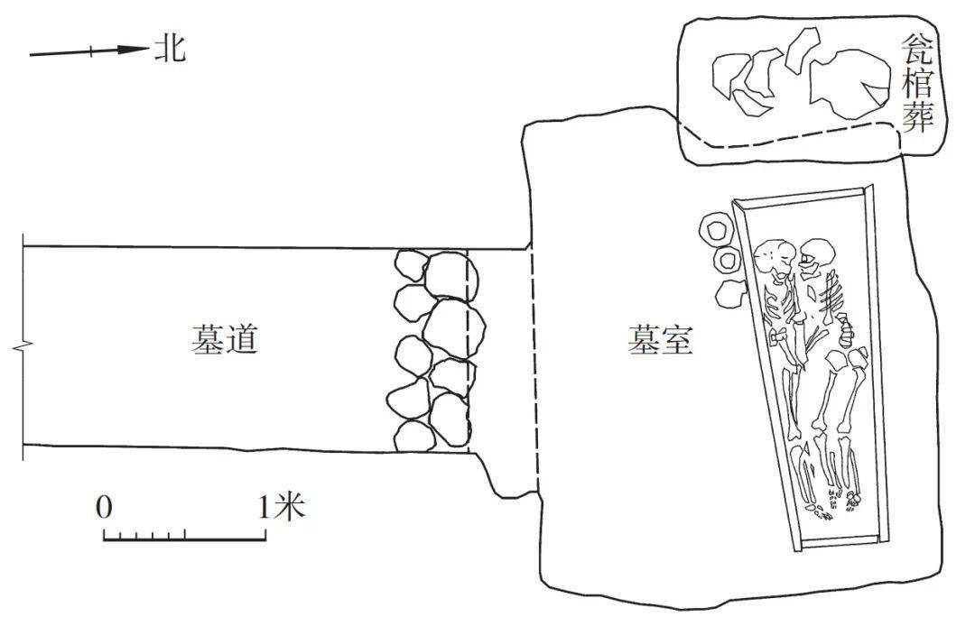 农村土葬墓室结构图图片