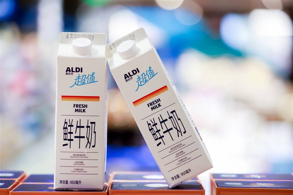 aldi奥乐齐"超值"系列950毫升鲜牛奶61 把控产品质量在保障品质方面