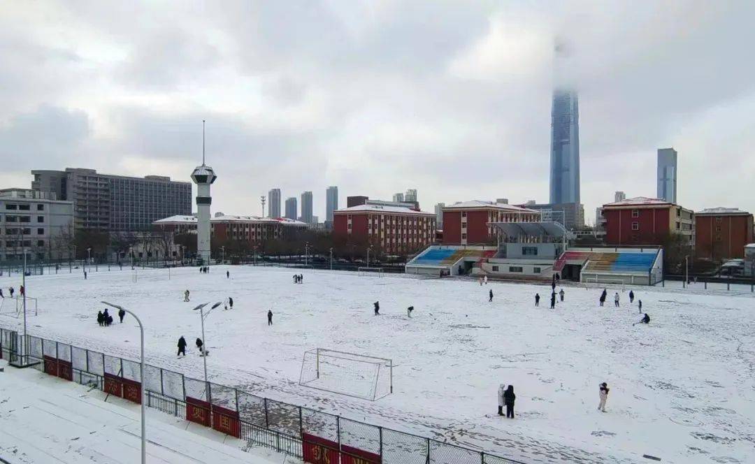 天津雪景美图图片