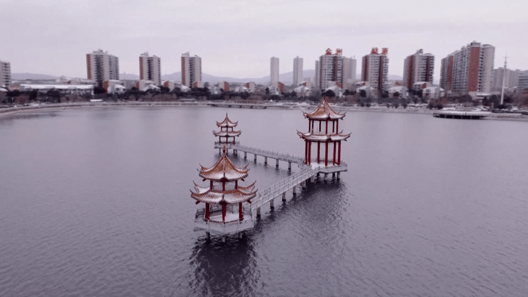 孝感雪景图片