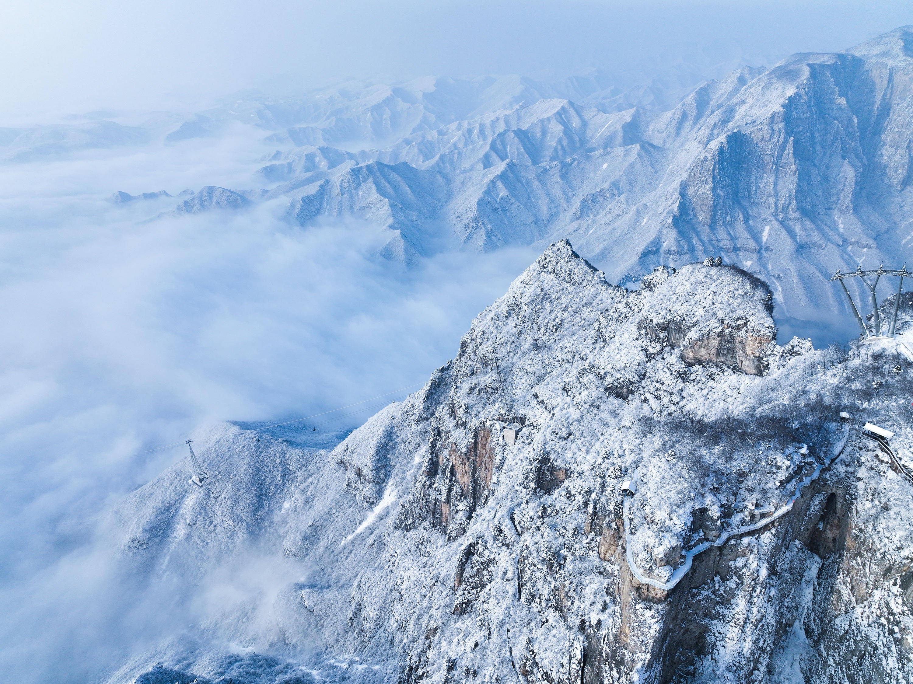 雪后河南,美出天际