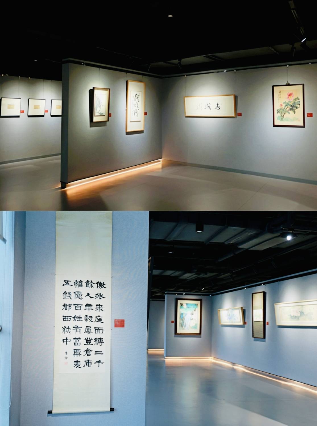 知古安今：2024年武侯区迎新年名家书画展亮相武侯区文化馆_作品_谢稚柳_展览