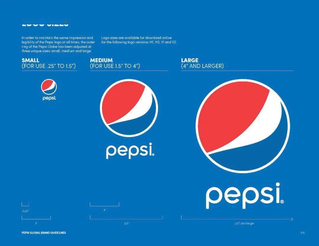 百事可乐pepsi 品牌vi手册