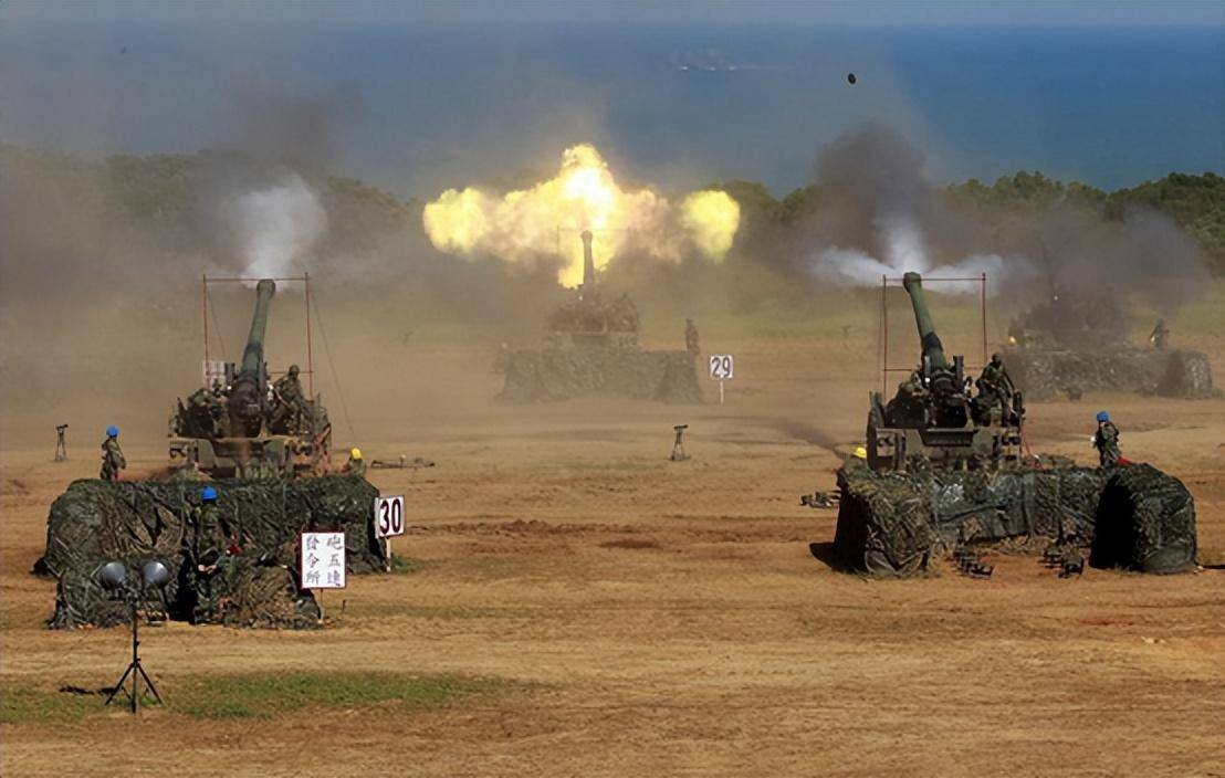 台湾炮兵反登陆作战的主力:古董级m110a2自行火炮