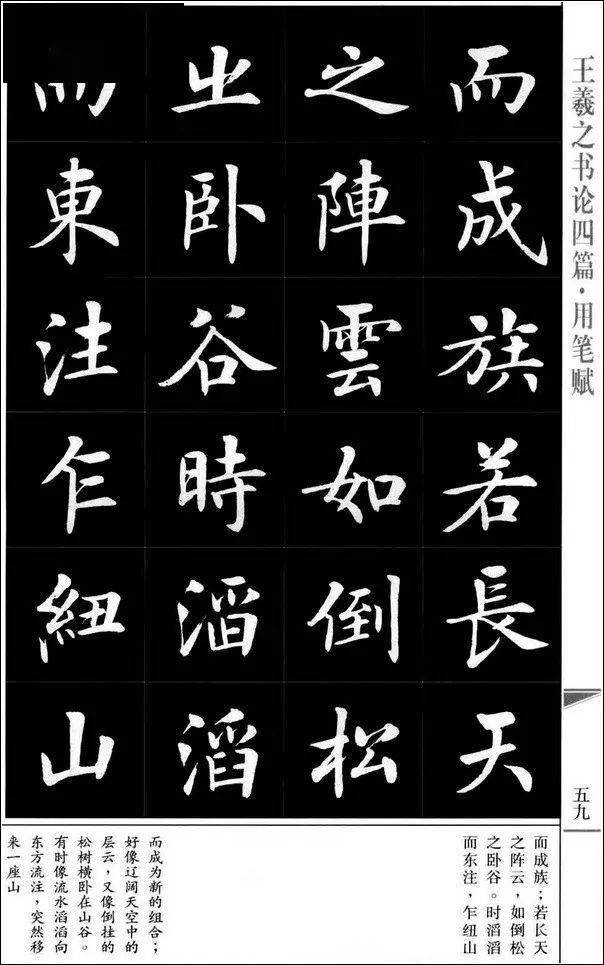 房弘毅《王羲之用笔赋》,受益匪浅!_楷书_行书_字帖