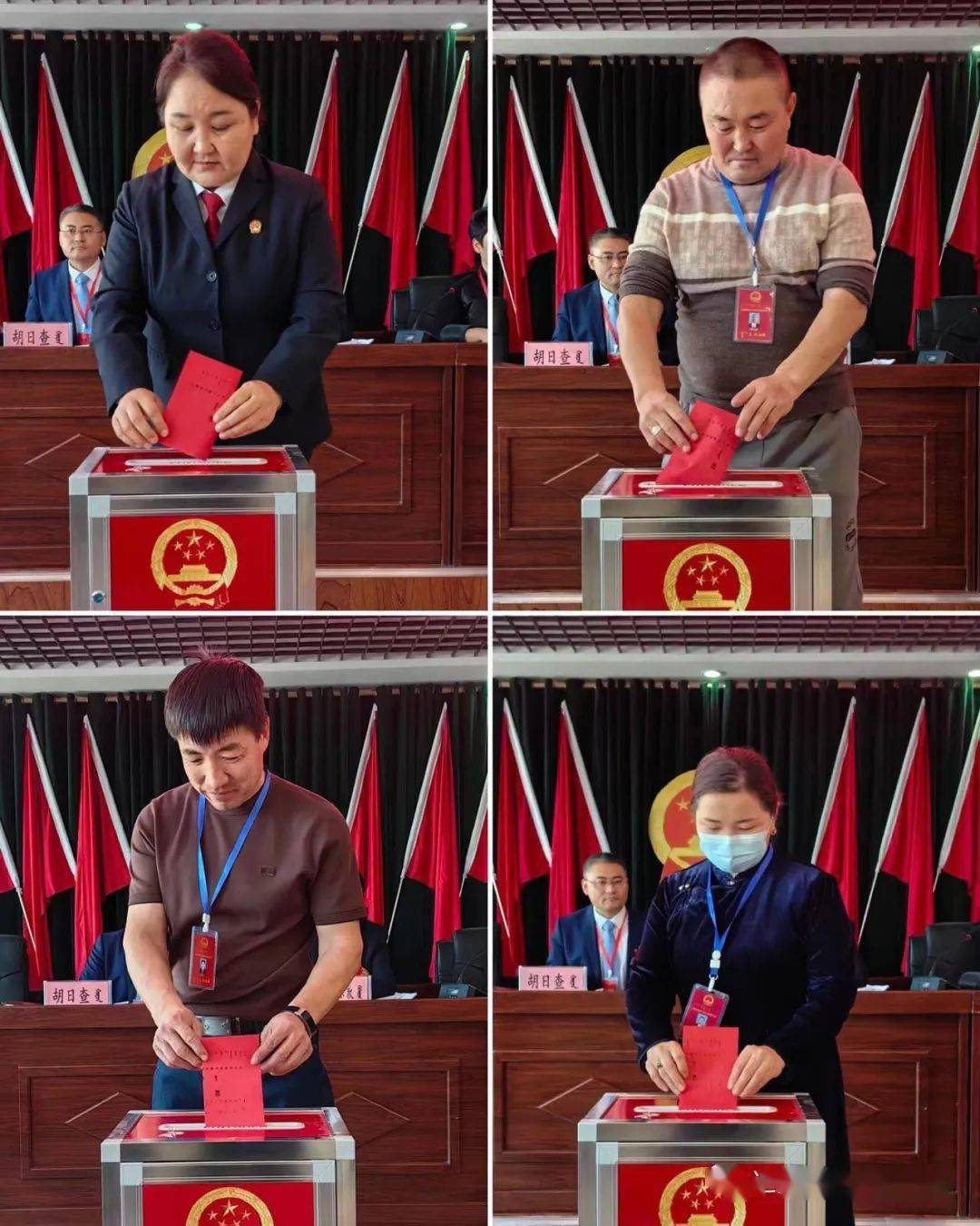 大会根据选举规程,依法选举产生了人民政府副苏木达两名,圆满完成了