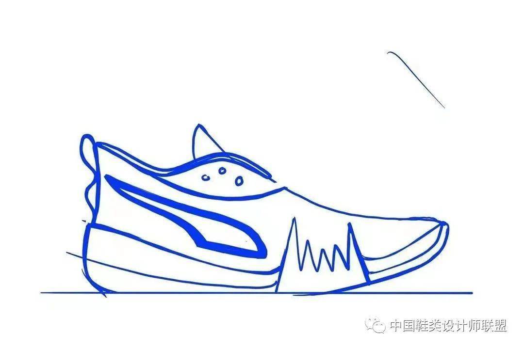 鞋设丨跑鞋,老爹鞋设计稿