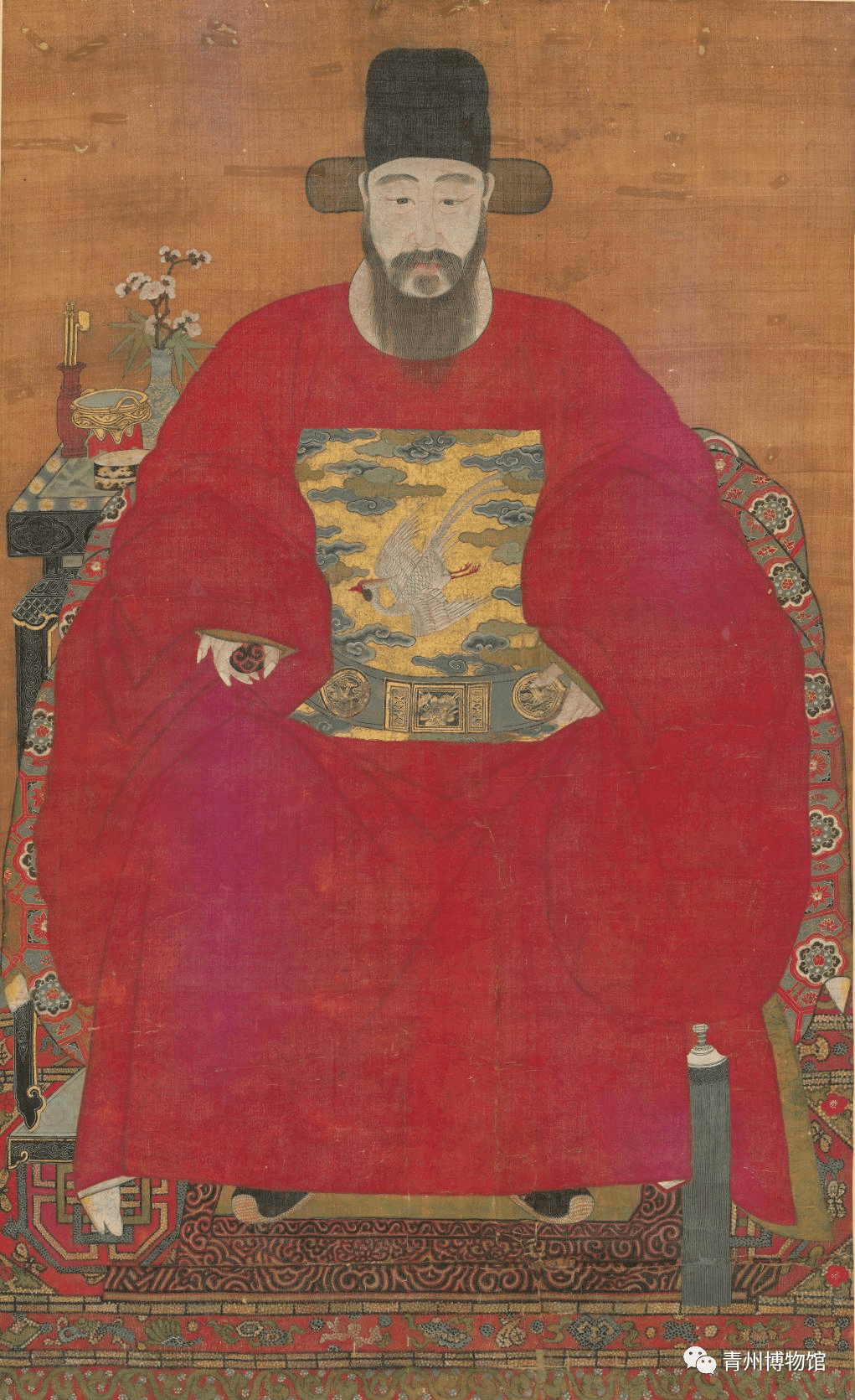 青博藏珍 | 传神写照——明清人物画之赵氏家族肖像画赏析_赵秉忠