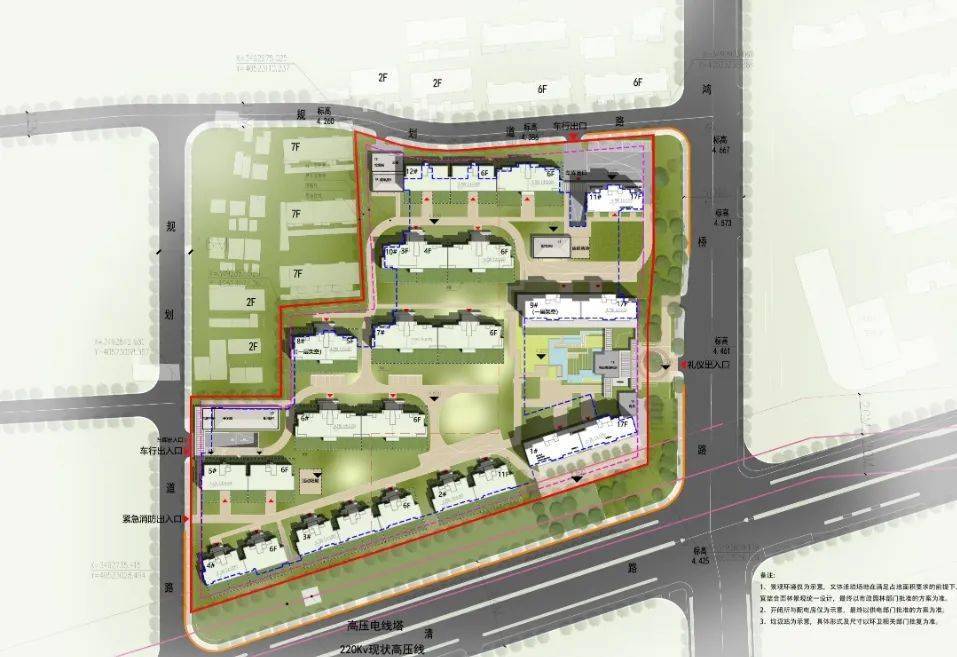 地塊位於濱湖區梁清路與鴻橋路交叉口西北側,建設單位為無錫城榮置業