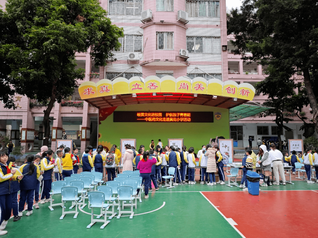 培根铸魂丨广东省中医院中医药文化传播团队走进越秀区黄花小学