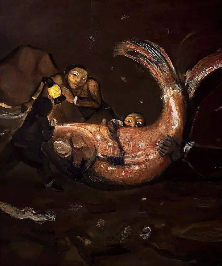 段正渠 300_cm_布面_油画