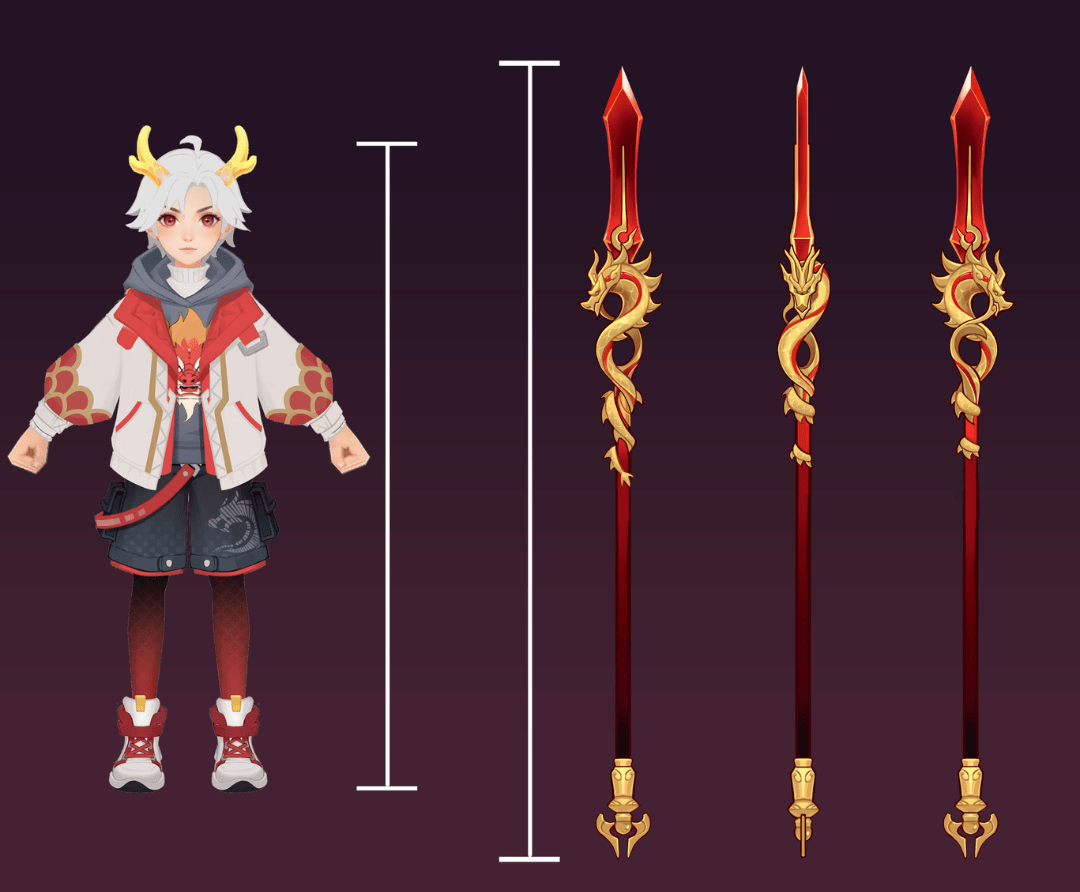 【神话工坊新套装】龙影映九天,狂潮贺新年_巨龙_武器_坐骑