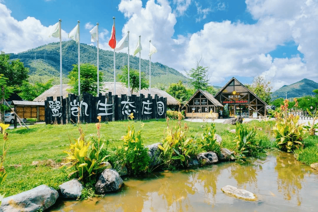 遊園套票,元旦期間活動價98元,可享受鷺凱生態莊園兩大一小景區門票