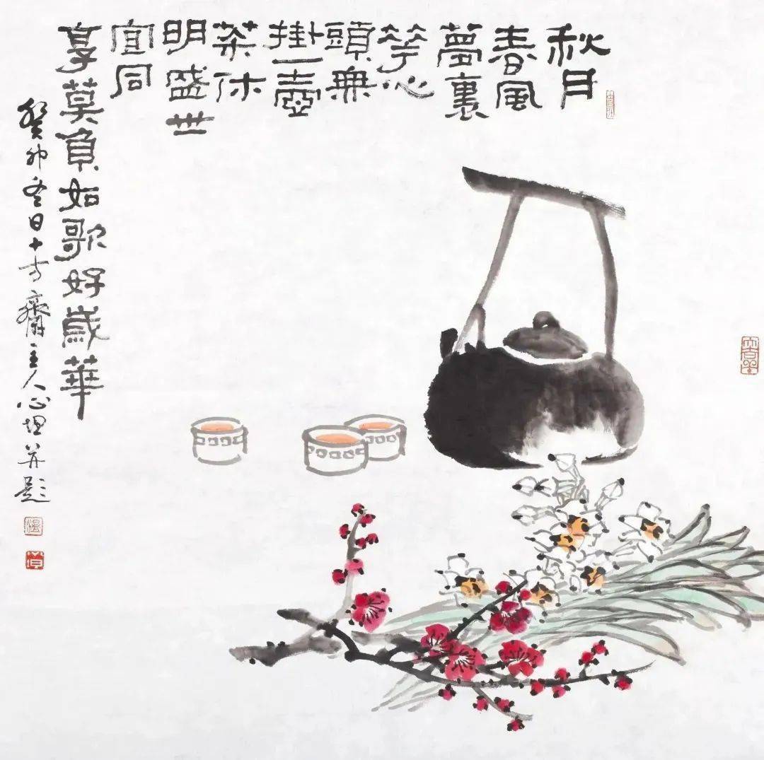 假期看展丨茗馨墨缘——茶文化书画作品展